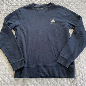 Aether Navy Crew Neck Sweatshirt Size Medium